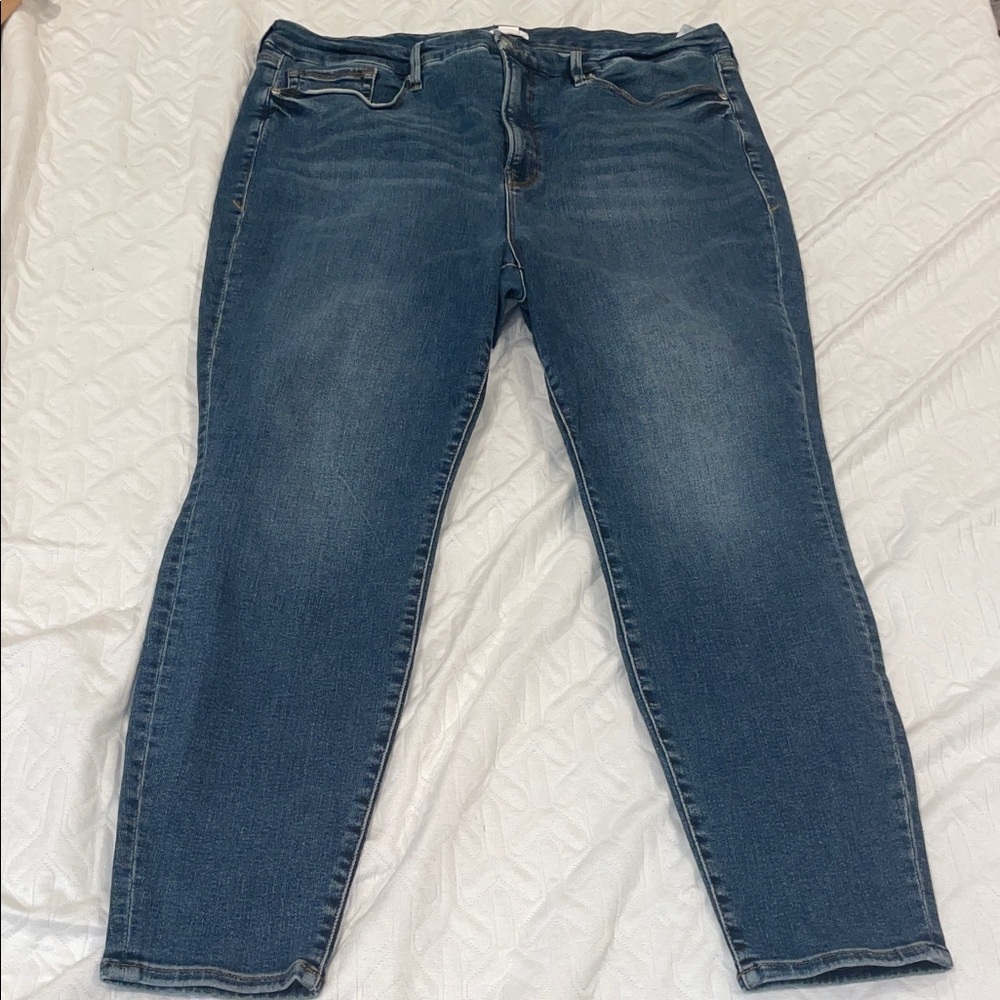 Good American Dark Blue Skinny Jeans